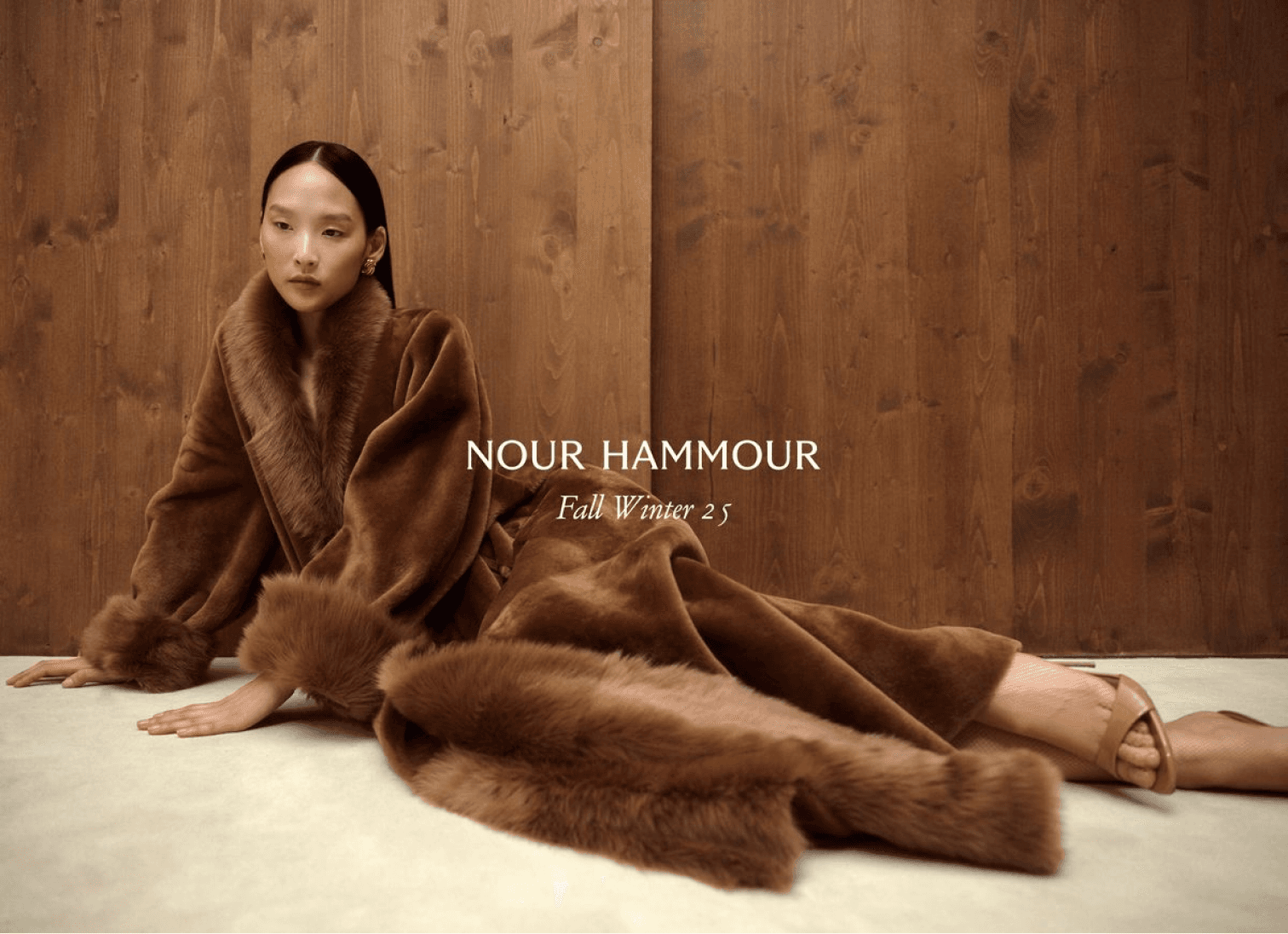 Пальто Nour Hammour, коллекция Fall Winter 25